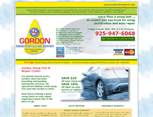 Tablet Screenshot of gordonsmogtest.com